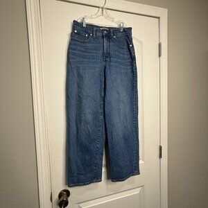 Madewell Blue Perfect Vintage Wide Leg Jean Size 27P
